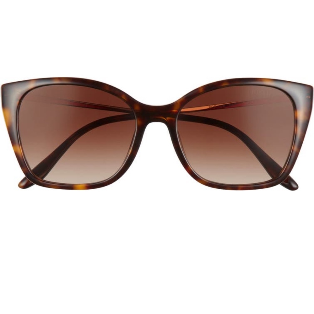 Prada 54mm Gradient Cat Eye Sunglasses